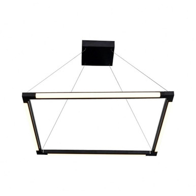 Atria 1 Light Medium Chandelier by Vonn - VRC39104BL