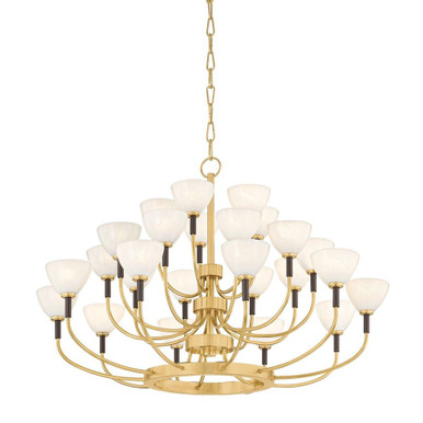 Brahma 25 Light Oversized Chandelier by Corbett - 489-38-VB/BRZ