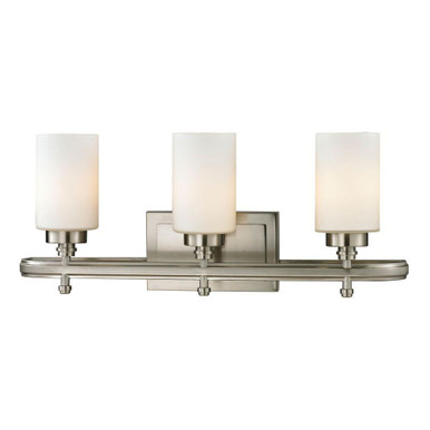 Dawson 3 Light Bath Vanity 10 Inch Tall and 23 Inch Wide by Atlas - WL11583-NK
