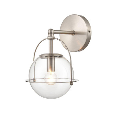 Langford 1 Light Bath Vanity 10 Inch Tall and 6 Inch Wide by Atlas - WL11650-NK