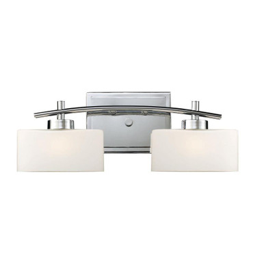 Eastbrook 2 Light Bath Vanity 7 Inch Tall and 18 Inch Wide by Atlas - WL11590-CH