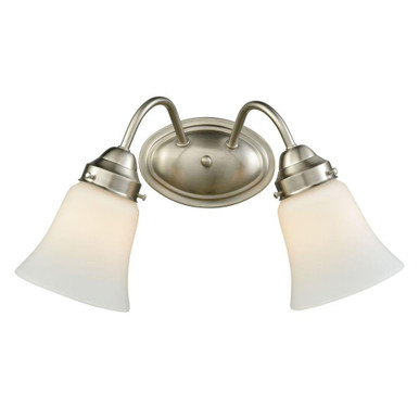 Califon 2 Light Bath Vanity 9 Inch Tall and 13 Inch Wide by Atlas - WL11728-NK