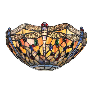 Dragonfly 1 Light Wall Sconce 6 Inch Tall and 13 Inch Wide by Atlas - WL11585-MU