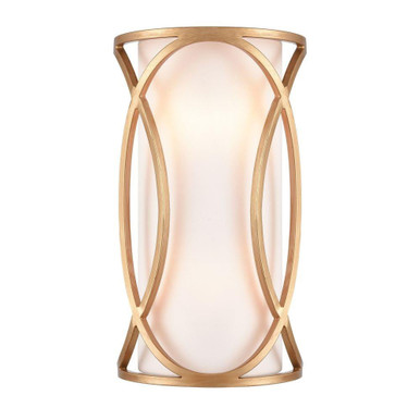 Ringlets 2 Light Wall Sconce 15 Inch Tall and 9 Inch Wide by Atlas - WL11688-GD