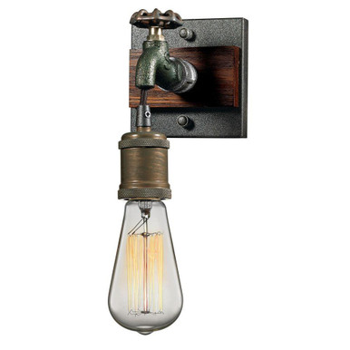 Jonas 1 Light Wall Sconce 7 Inch Tall and 5 Inch Wide by Atlas - WL11646-GY