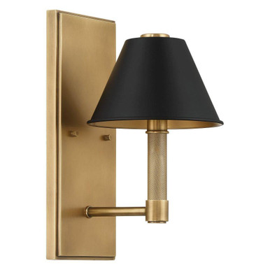 Mcgill 1 Light Wall Sconce 13 Inch Tall and 8.75 Inch Wide by Thesis - 207334A