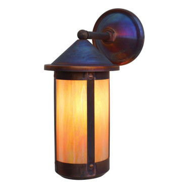 Berkeley 1 Light Long Body Wall Mount 17 X 7 Inch Wide by Arroyo Craftsman - BB-7LWGW-RC