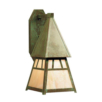 Dartmouth 1 Light Wall Mount 22.63 X 10.13 Inch Wide by Arroyo Craftsman - DS-8GW-VP