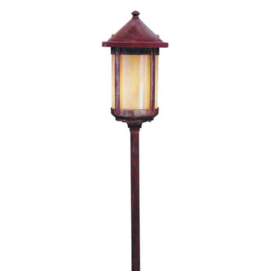 Berkeley 1 Light Stem Mount Path Light 21.25 X 5.63 by Arroyo Craftsman - LV12-B6GW-RC