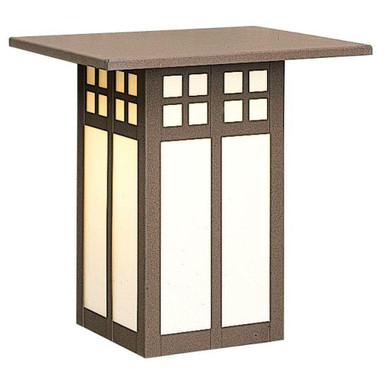 Glasgow 2 Light Flush Wall Mount 18 Inch X 18 Inch Wide by Arroyo Craftsman - GW-18CR-RB