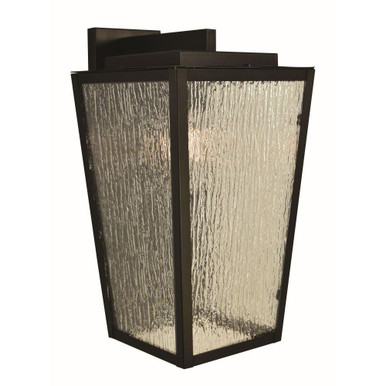 Sarasota 1 Light Wall Mount 14.5 Inch and 8 Inch Wide by Arroyo Craftsman - SKW-8RM-BK