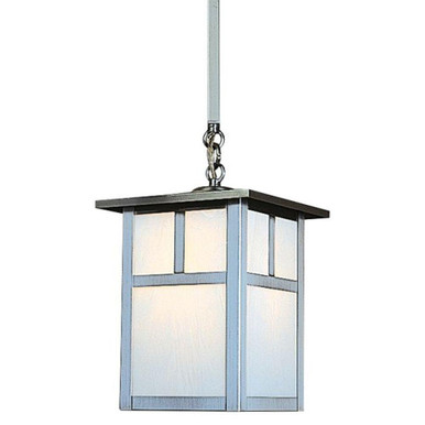 Mission 1 Light Stem Hung Pendant 14.38 X 10 Inch Wide by Arroyo Craftsman - MSH-10TWO-P