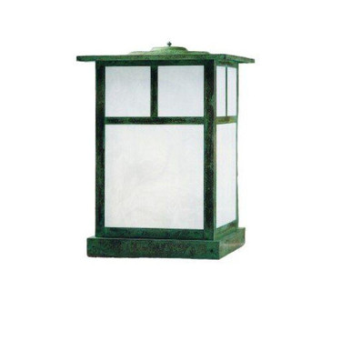 Mission 1 Light Column Mount with T Bar Overlay 23.25 by Arroyo Craftsman - MC-15TWO-VP