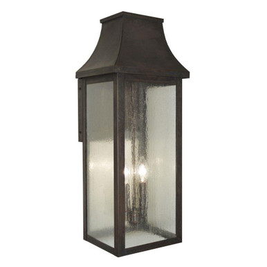 Providence 2 Light Long Body Wall Mount 24X9 Inch Wide by Arroyo Craftsman - PRW-9CS-MB