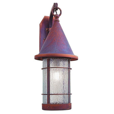 Valencia 1 Light Wall Mount 23.5 Inch X 9.25 Inch Wide by Arroyo Craftsman - VB-9RM-RC