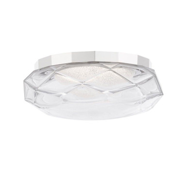 Carat 48W 1 LED Flush Mount 5 Inch Tall X 13 Inch Wide by Schonbek Beyond - BFM12213-PN