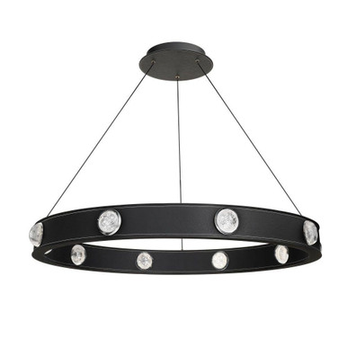 Kollard 4.2W 10 LED Pendant 3.4 Inch Tall X 36 Inch Wide by Schonbek Beyond - BPD42536-BK