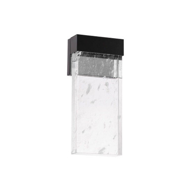 Glacio 11W 1 LED Wall Sconce 14 Inch Tall X 3 Inch Wide by Schonbek Beyond - BWS73214-BK