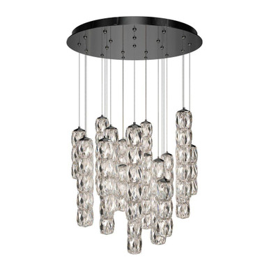 Verve 7.1W 21 LED Pendant 16.3 Inch and 26 Inch Wide by Schonbek Signature - S26521-401R