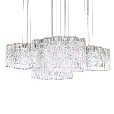 Selene 8W 8 LED Pendant 13.5 Inch Tall X 17 Inch Wide by Schonbek Signature - SPU160N-SS1O