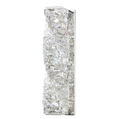 Glissando 8W 2 LED Wall Sconce 18 X 4.5 Inch Length by Schonbek Signature - STW120N-SS1S