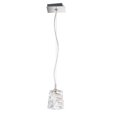 Glissando 6W 1 LED Pendant 6.8 Inch and 4.8 Inch Wide by Schonbek Signature - STW310N-SS1S