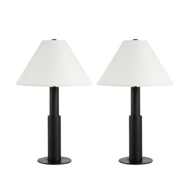 Pantera 1 Light Table Lamp 25 Inch Tall and 16 Inch Wide by Everren - LPT1456EV-SET2
