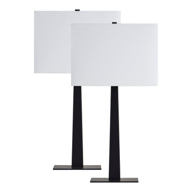 Candace 9W 1 LED Table Lamp (Set of 2) 26 Inch and 14 Inch Wide by Everren - LPT1252-SET2