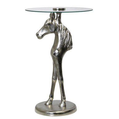 Equestrian Accent Table 24.5 Inch Tall and 16 Inch Wide by Stylecraft - ISF27110DS