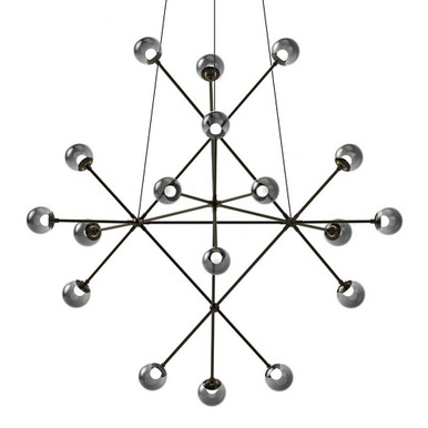 Runo Drive 18 LED Pendant 34 Inch Tall and 40 Inch Wide - 181-BEL-1277898