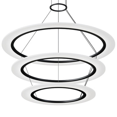 Bukrein Drive 3 LED Pendant 17 Inch Tall and 37.25 Inch Wide - 181-BEL-1395747