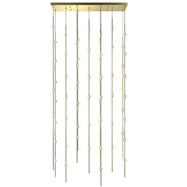 Fokoi Trail 138W 69 LED Pendant 75 Inch Tall X 35.5 Inch Wide - 181-BEL-1367411