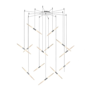 Cepru Drive 13 LED Swag Pendant 3.25 Inch Tall and 27.25 Inch Wide - 181-BEL-1277964