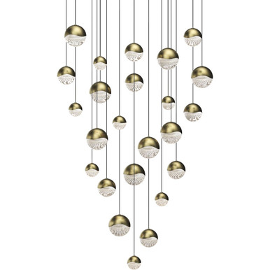 Jeasat Circle 24 LED Assorted Pendant 3.75 Inch Tall and 27 Inch Wide - 181-BEL-492892