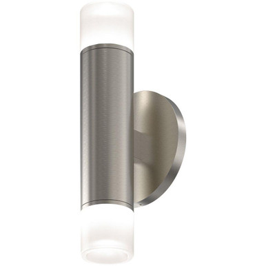 Biamiom Way 2 LED Two Sided Etched Trim Wall Sconce 8.5 Inch Tall - 181-BEL-4947411