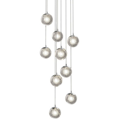 Duisal Trail 9 LED Pendant 4.5 Inch Tall and 14 Inch Wide - 181-BEL-2512761