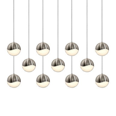 Jeasat Circle 11 LED Medium Pendant 3.25 Inch Tall and 37 Inch Wide - 181-BEL-492881