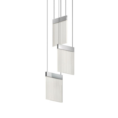 Wadrt Place 44.9W 3 LED Pendant 23.5 Inch Tall and 8.75 Inch Wide - 181-BEL-1336991