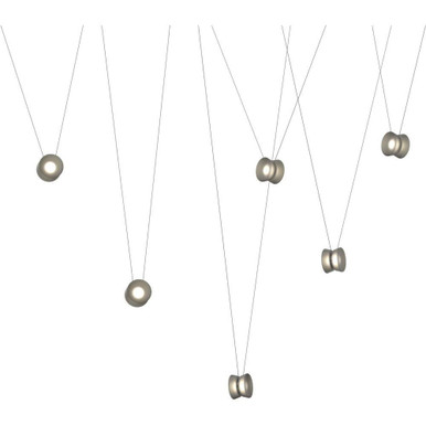 Zaebroi Drive 78W 6 LED Pendant 6.25 Inch Tall and 156 Inch Wide - 181-BEL-1395795