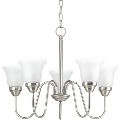 Classic 5 Up Light Medium Chandelier by Progress - P4757-09