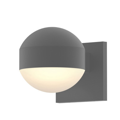 Sazei Court 1 LED Dome Cap and Dome Lens Wall Sconce 5 Inch Tall - 181-BEL-1395809