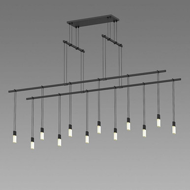 Totr Lane 19.2W LED Oversized 2 Tier Pendant - 181-BEL-4659597