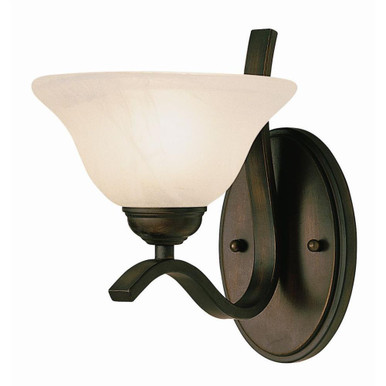 1 Light Wall Sconce 10 Inch Tall - 61-BEL-186097