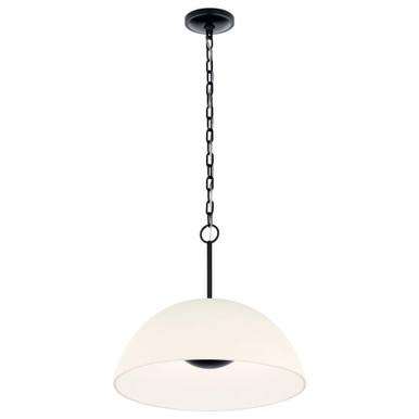Mikale 25W 1 LED Pendant 16.5 Inch Tall by Kichler - 52828