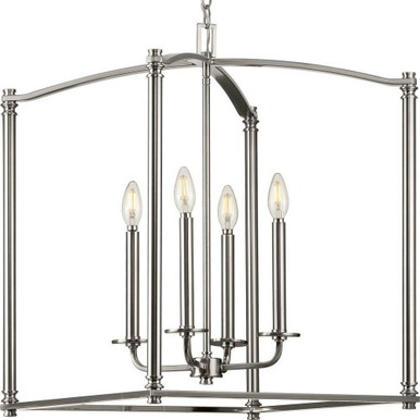 Winslett 4 Light Small Chandelier by Progress - P500240