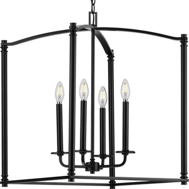 Winslett 4 Light Small Chandelier by Progress - P500240