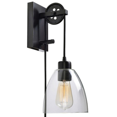 Edis 1 Light Wall Sconce 11.5 Inch Tall and 6.25 Inch Wide by Kenroy Home - 92098ORB