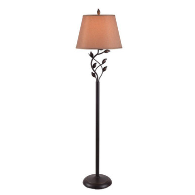 Ashlen 1 Light Floor Lamp 58.75 Inch Tall and 15 Inch Wide by Kenroy Home - 32240ORB