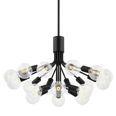 Drea 18 Light Oversized Chandelier by Mitzi - H680818-SBK