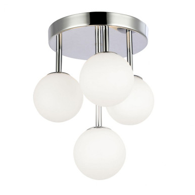 Meateir Place 4 Light 10.6 Inch Wide Flush Mount - 303-BEL-918655